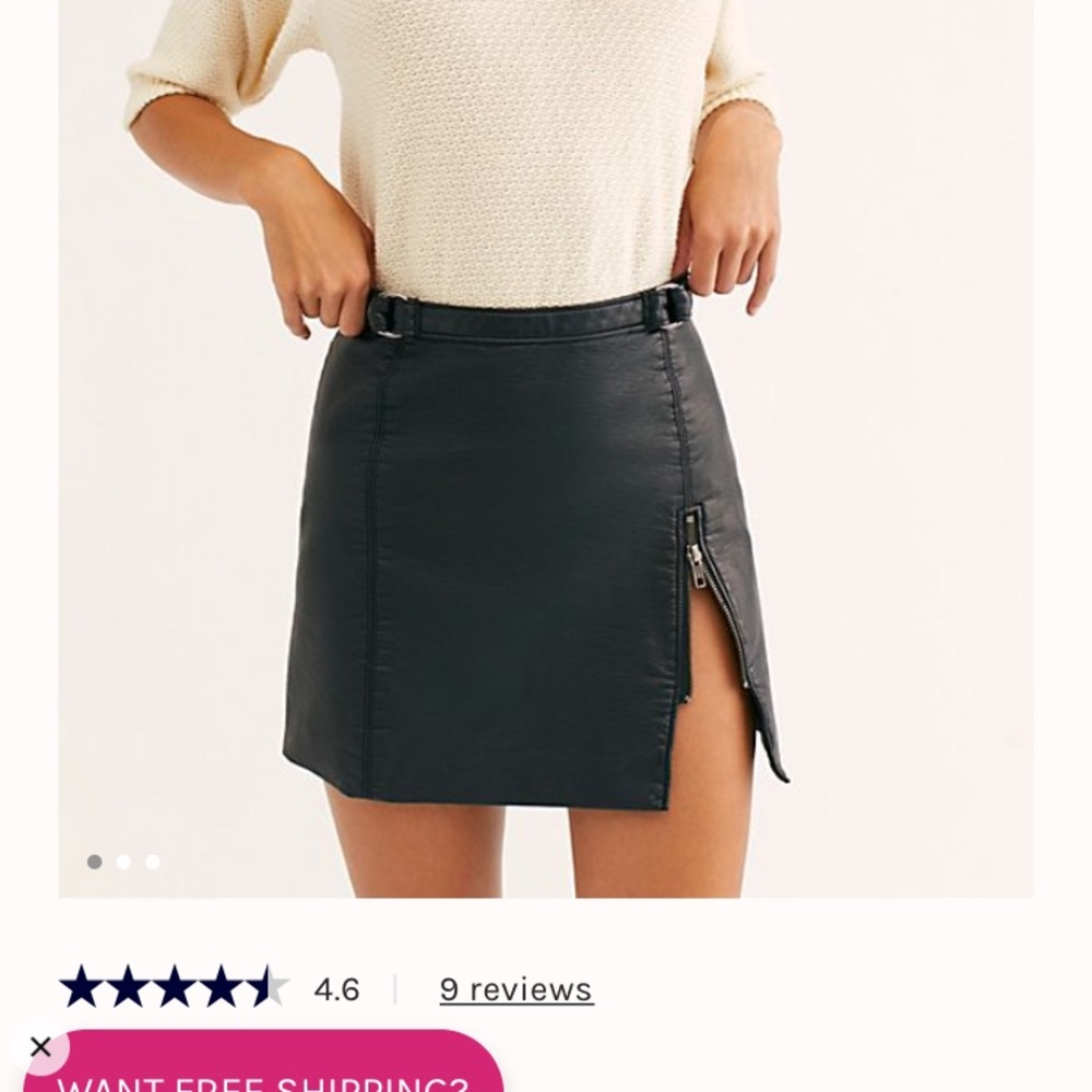 Free People Midnight Magic Skirt